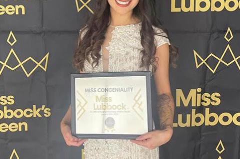 Brownfield Local Wins Miss Congeniality at Miss Lubbock Pageant