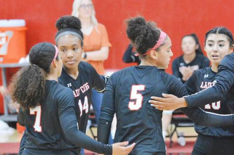 Lady Cubs volleyball defeats Pecos in four sets