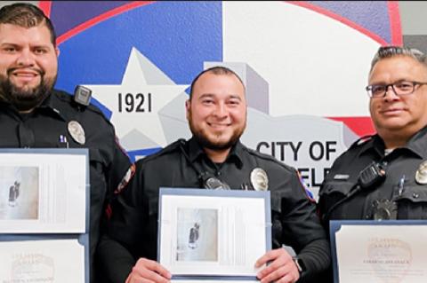 Brownfield Police Department End of the Year Awards