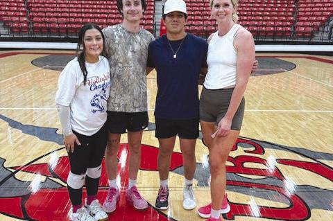 The Brownfield volleyball program hosted a Co-Ed Tournament