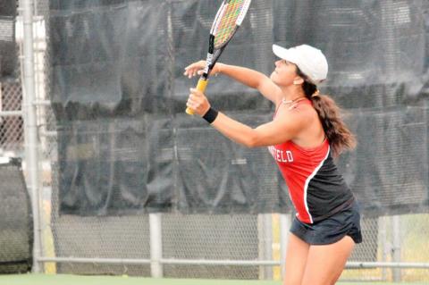 Brownfield tennis remains unbeaten in season