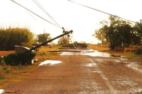 Windstorm Causes Damage