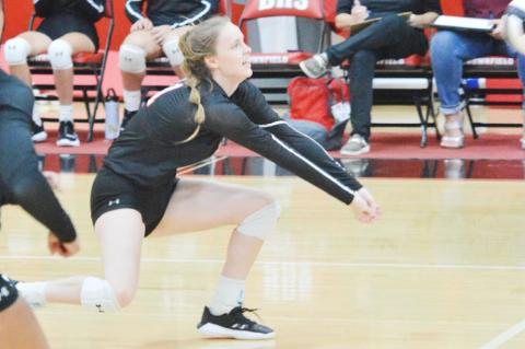 Lady Cubs volleyball defeats Pecos in four sets