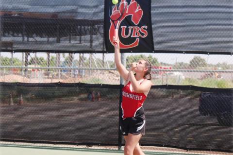 Cubs tennis sweeps doubleheader