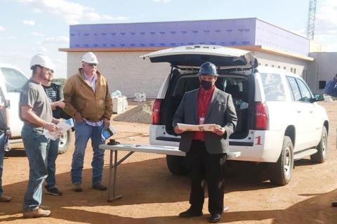 BISD Trustees tour new campus, set calendar for 2021-2022 school year