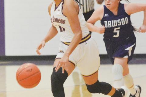 Lady Broncos open district with win and cancelation