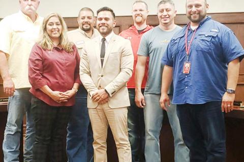 BISD swears in Edgar Rivera to fill vacant seat