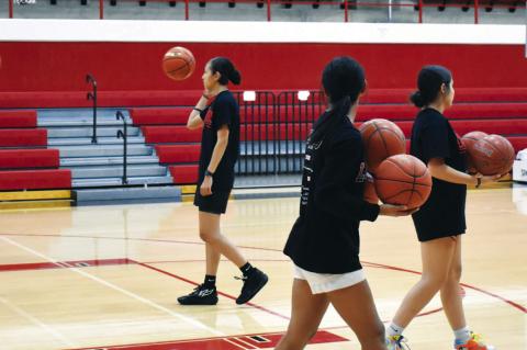 Courtside Cub Camp teaches basketball skills