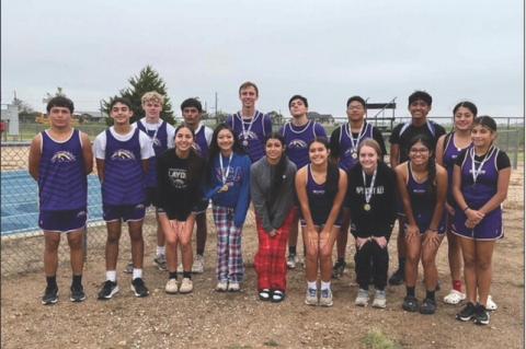 The Meadow cross country team had a good run on Saturday in Smyer. Joey Harrington won the Girls varsity race and Melody Garcia finished ninth to help the Lady Broncos finish third as a team. Kyle Woodard led the Broncos with a fourth-place finish for his