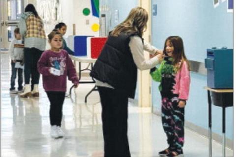 Learning how to vote in a mock elec-