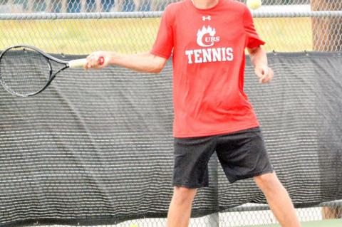 Brownfield tennis remains unbeaten in season