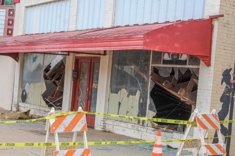 The building on 410 Main