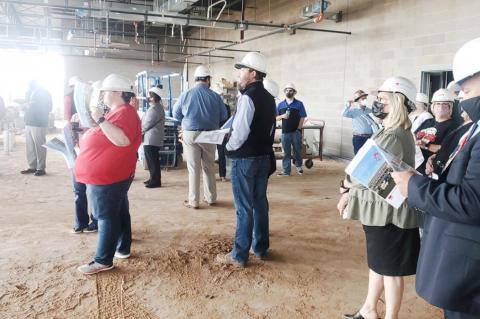BISD Tours New Campus