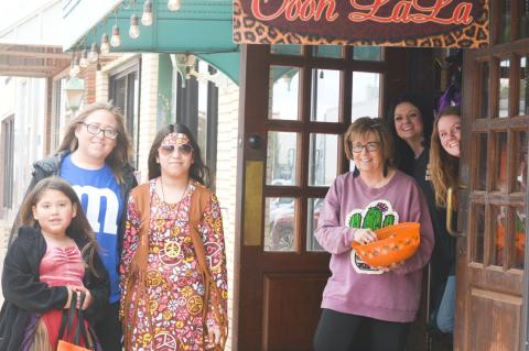 Trick or Treat Around the Square FUN!