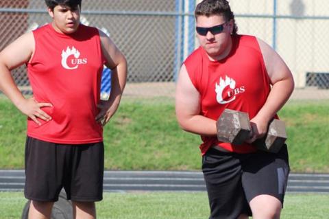 CUBS football compete at Tahoka