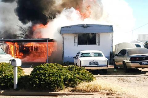 BFD responds to structure fire Monday