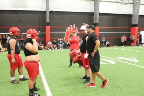 Brownfield football opens with midnight conditioning