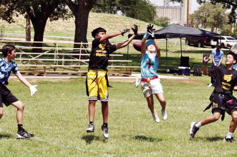 Juneteenth flag football tournament fun