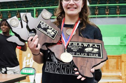 Aubree Valenzuela- 1st in 181 Class