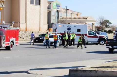 Shortly after 3:00 pm on Monday First Responders