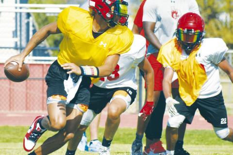 BHS Football, Volleyball scrimmages, Meet The Cubs fun