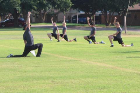 Broncos and Wildcats football begin two a day training