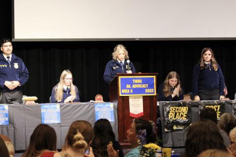 Brownfield FFA Banquet and Award Ceremony