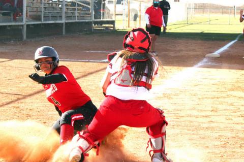 Lady Cubs open district with road win behind seven run fifth inning