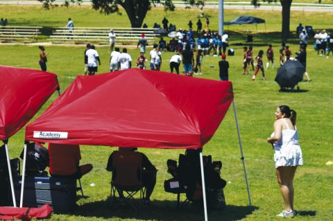 Juneteenth flag football tournament fun
