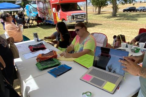 Terry County Back to School Bash gives away several supplies