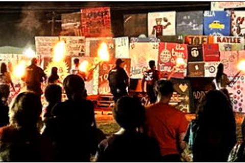  BROWNFIELD HOMECOMING BONFIRE