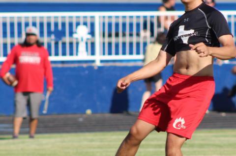 CUBS football compete at Tahoka