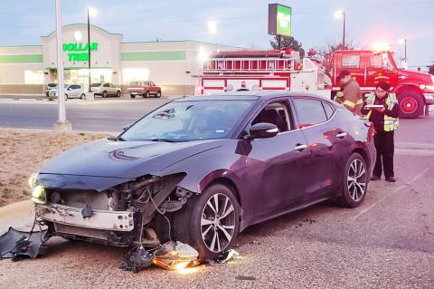 2 vehicle collision