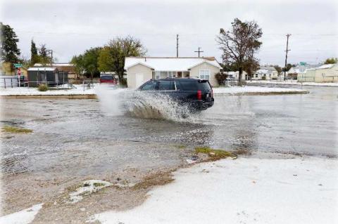 Area Residents experience area-wide power outages due to winter storm