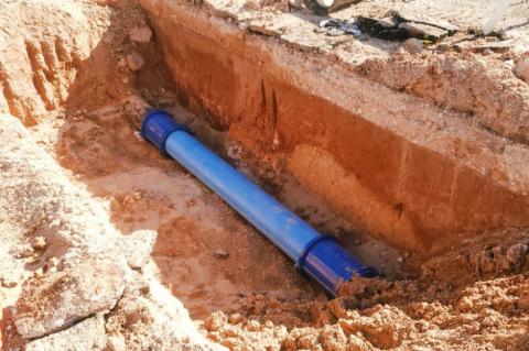 The water mainline