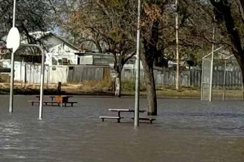 Heavy rains fall on city