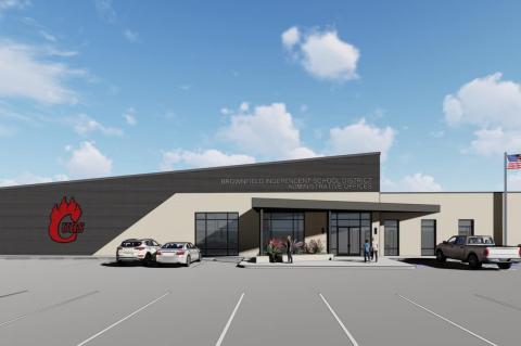 Construction on the new BISD Administration Building and Training Center will begin in May