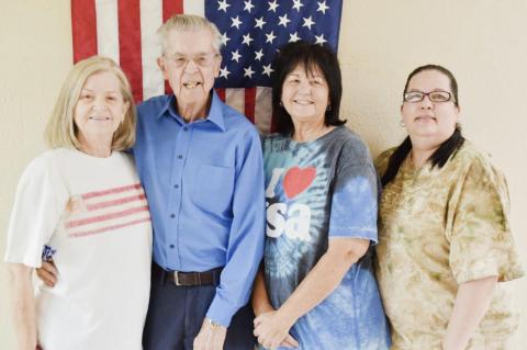 Maurice Martin celebrated his 91st birthday