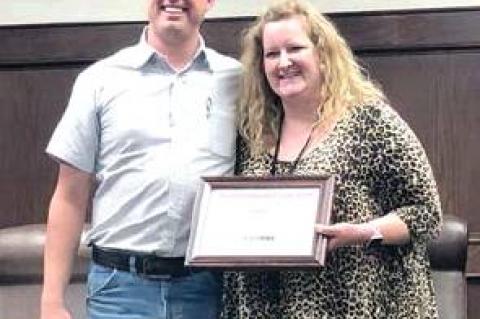 BISD Campus Employees of the Month honored were: