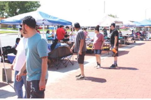 The square in Brownfield hosted the Arnold Community Educational Services A
