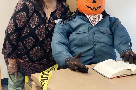 Smokey the Bear visits Brownfield