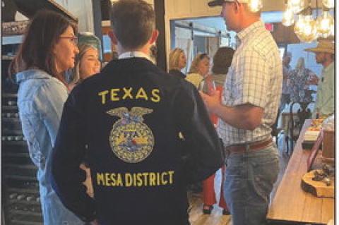 Farmhouse Vineyards hosts Sip and Say with Texas Tech Dean, Clint Krehbiel