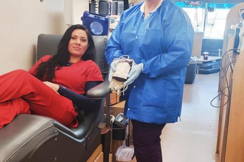 Vitalant hosted a Blood Drive at Brownfield Regional Medical Center parking lot