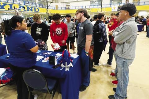 Attending a College Fair 