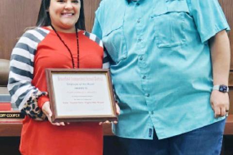 BISD honors two coaches and group of employees