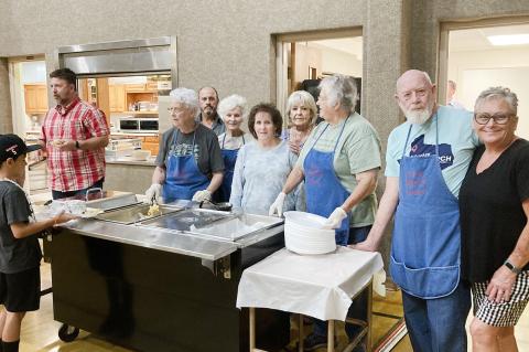 Pastor Tommy Rosenblad takes the lead at First Baptist Church of Brownfield