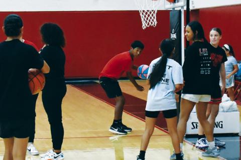 Courtside Cub Camp teaches basketball skills