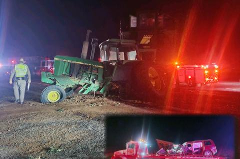 Two seriously injured after 62/82 crash