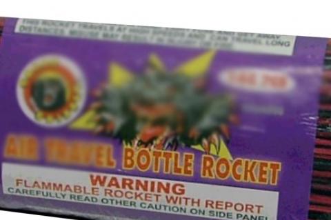 Commissioners ban bottle rockets and fins
