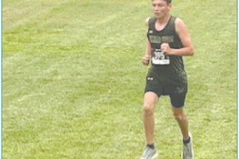 Arendall Top Finisher at Cross Country Meet